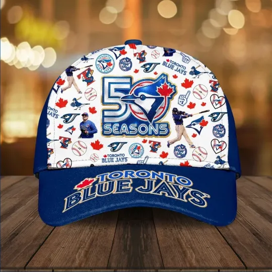 Discover 50th Anniversary Classic Baseball Cap Adjustable Vintage Style Hat