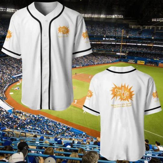Discover Coming to America Soul Glo Logo Baseball Jerseys