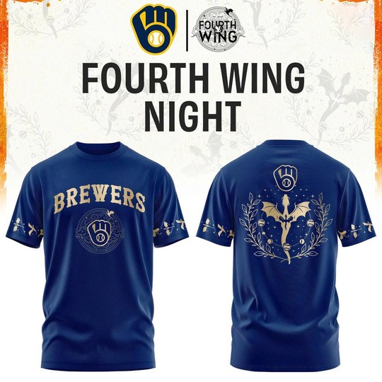 Milwaukee Brewers Fourth Wing Night Limited T-Shirt