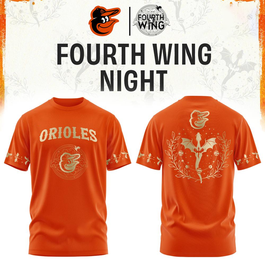 Baltimore Orioles Fourth Wing Night Limited T-Shirt
