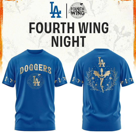 Los Angeles Dodgers Fourth Wing Night Limited T-Shirt