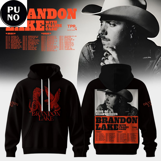 Brandon Lake King of Hearts Tour 2026 Hoodie