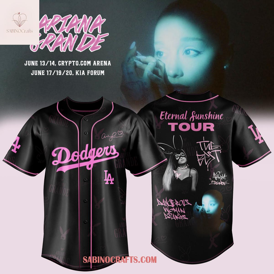 Discover Los Angeles Dodgers Eternal Sunshine World Tour 2026 Baseball Jersey