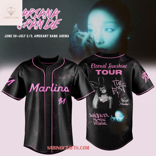 Miami Marlins Eternal Sunshine World Tour 2026 Baseball Jersey