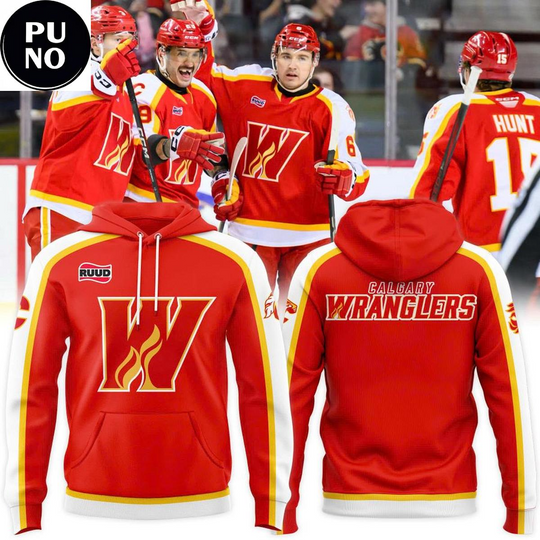 Discover Calgary Wranglers 2026 Regular Season and Playoffs Hoodie