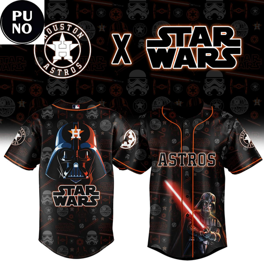 Best Houston Astros X Star Wars Night 2026 Baseball Jersey