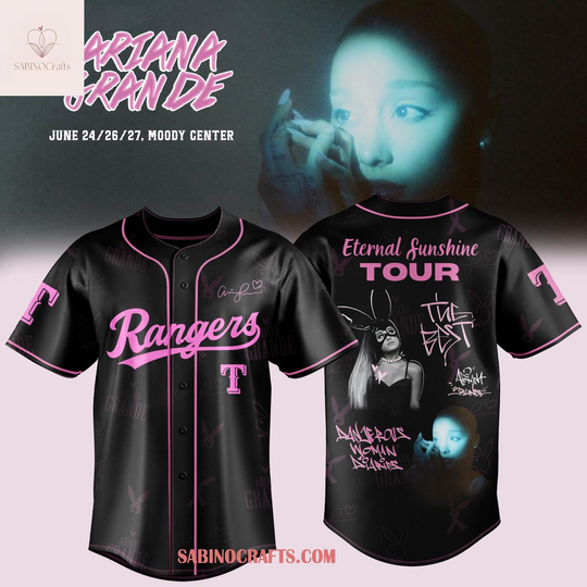 Texas Rangers Eternal Sunshine World Tour 2026 Baseball Jersey