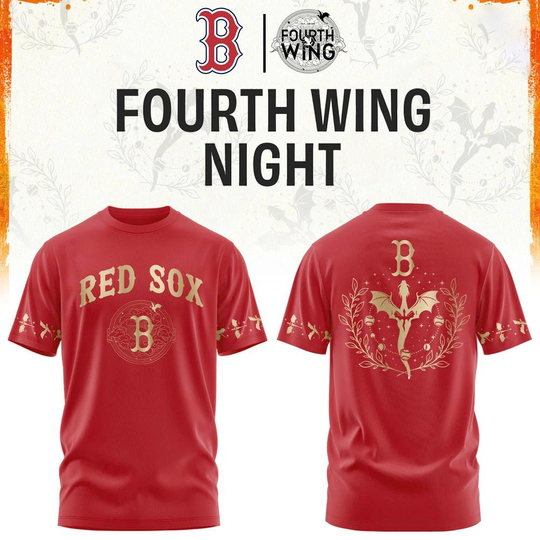 Boston Red Sox Fourth Wing Night Limited T-Shirt