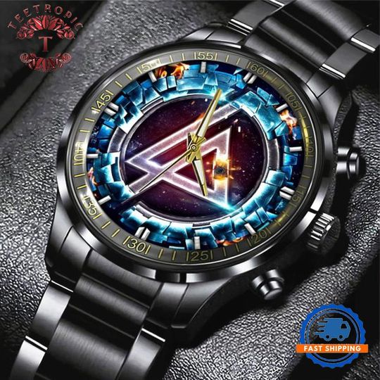 Discover Linkin Park From Zero World Tour 2025 Black Stainless Steel Watch