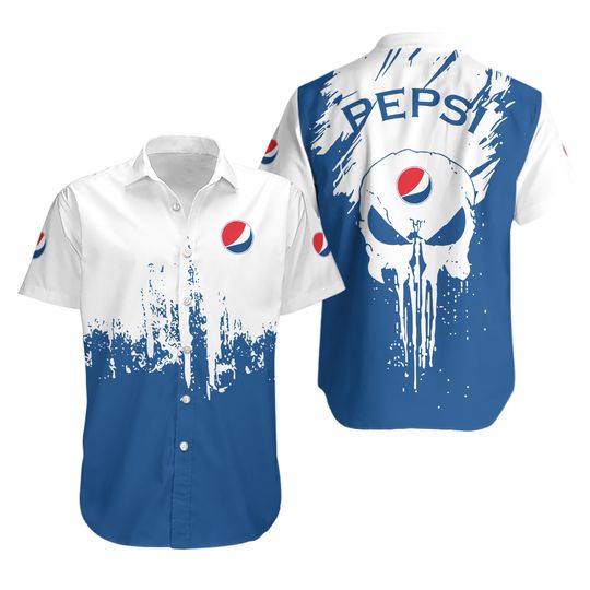 Pepsi Hawaiian Shirt, Pepsi Fan, Summer aloha vacaion Shirt