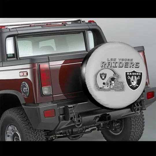 Discover Las Vegas Raiders Spare Tire Cover