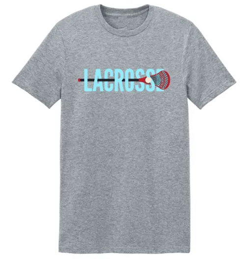 Discover Lacrosse Stick T-Shirt | Lax Player | Sports Clothing