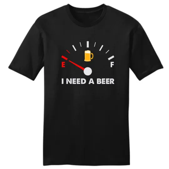 Discover I Need a Beer Graphic T-Shirt for Men Fathers Day Gift