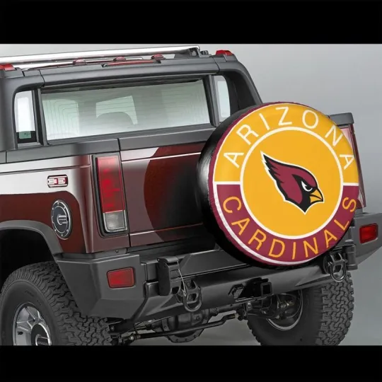 Discover Arizonna Cardinals Auto Car Tire Cover Spare Tire Cover 14-17in,fans Gift