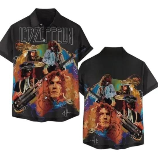 Discover New, Rock Music Graphic Hawaiian Shirt Summer Aloha Beach Gift