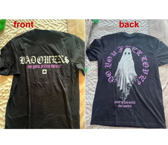 Discover Bad Omens Do You Feel Love 2026 North American Tour reprint T-Shirt