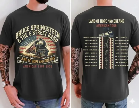 Discover American Tour 2026 T-shirt Reprint | S-4XL
