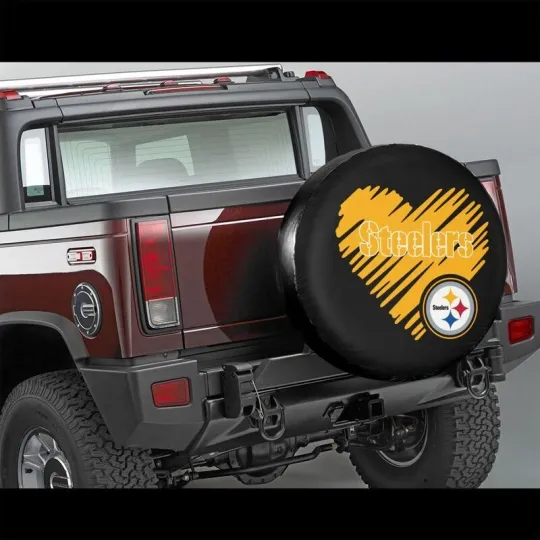 Discover Pittsburgh Steeler Spare Tire Cover