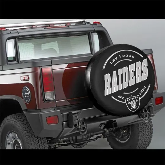 Discover Las Vegas Raiders Spare Tire Cover