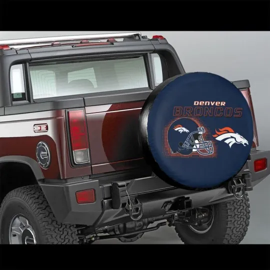 Discover Denver Broncos Spare Tire Cover