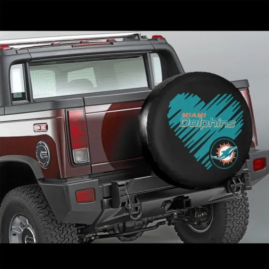 Discover Miami Dolphins Spare Tire Cover