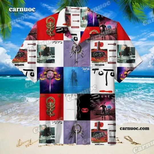 Discover The Toto Band Rock Music Band Hawaiian Shirt
