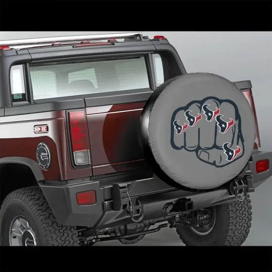 Discover Houston Team Texans Spare Tire Cover