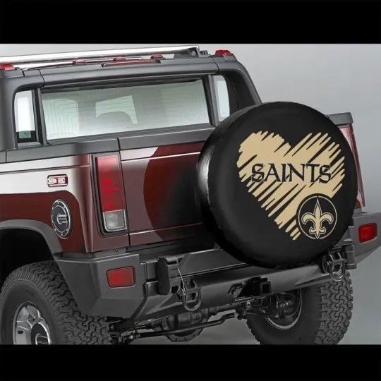 Discover New Orleans Team Saints Spare Tire Cover