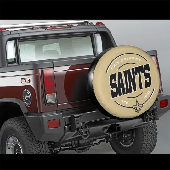 Discover New Orleans Team Saints Spare Tire Cover