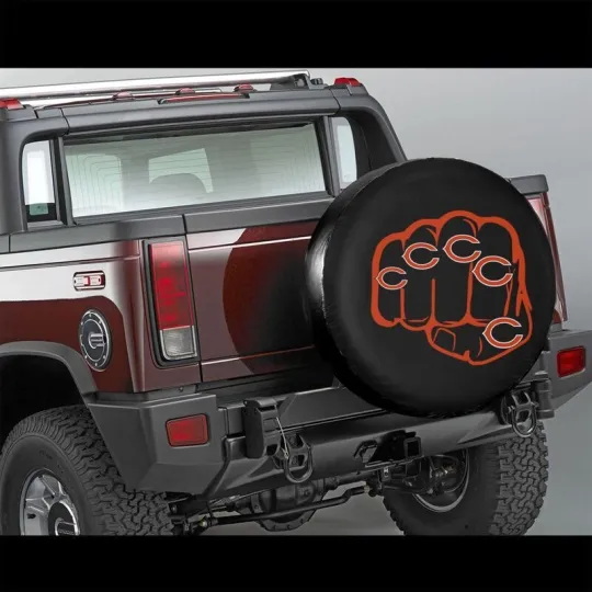 Discover Chicago Team Bears Spare Tire Cover
