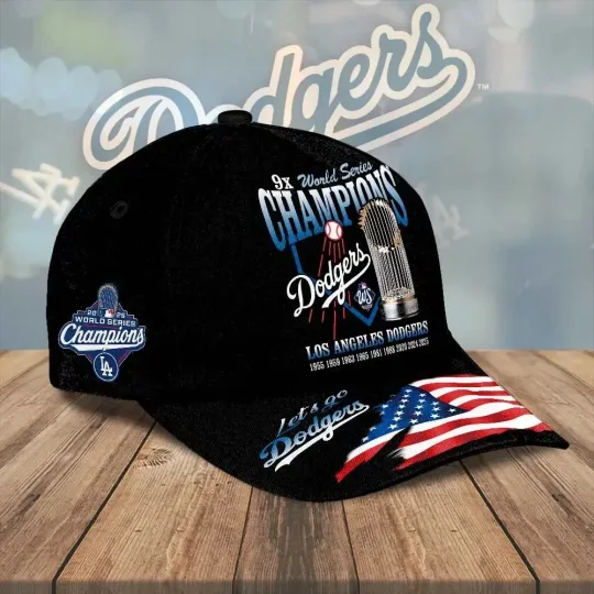 Discover Dodgers 2025 World Series Champions Classic Cap