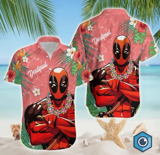 Discover Deadpool Hawaiian Disney Cruise Button Down Shirt Disney Best Friends Shirttt
