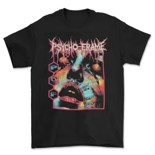 Discover New PSYCHO-FRAME BLEEDING EYES  Reprint  S-235XL T-Shirt U18.499