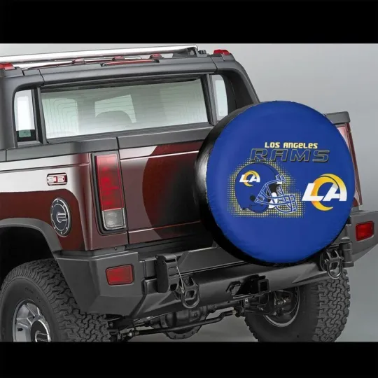 Discover St. Louis Rams Auto Car Tire Cover Helmet Style Spare Tire Cover 14-17in