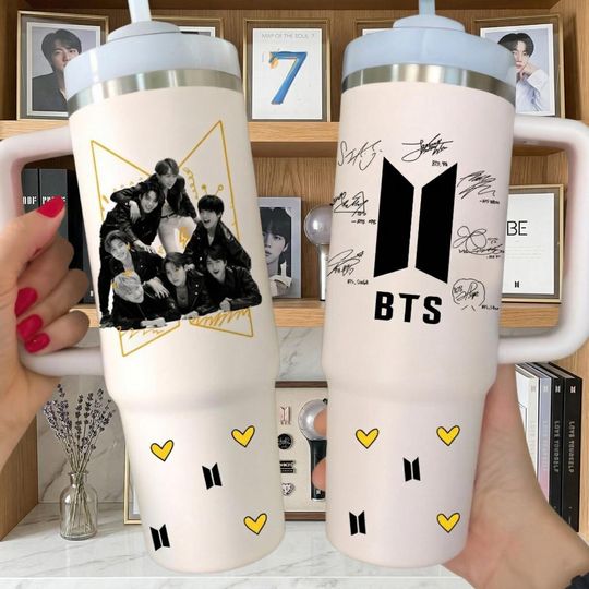 Discover BTS Arirang Tumbler 40Oz, BTS Arirang Tumbler, BTS Army Tumbler, Army Coffee Tumbler, Kpop Army Insulated Cup