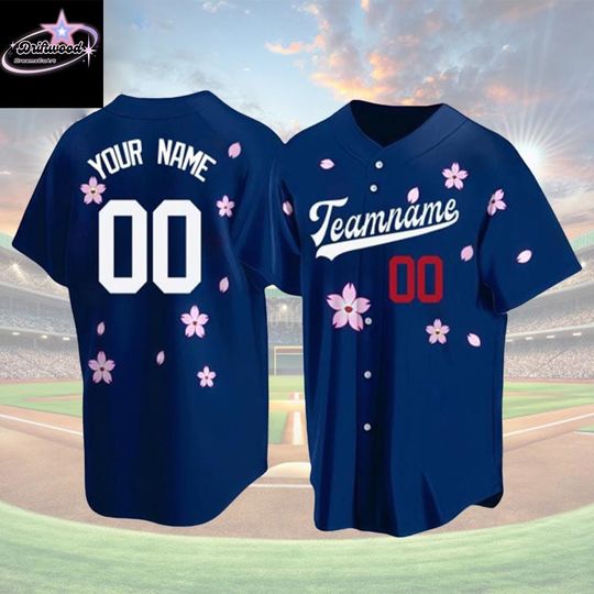 Discover Custom baseball Jersey, Personalized Name Number logo, Team Sports Shirt
