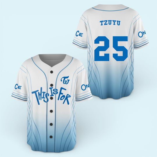 Discover Custom Twice Girl Music Group Baseball Jersey K-Pop World Tour Concert Merch