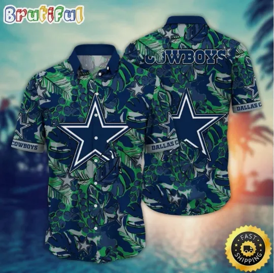 Discover football Dallas Cowboys Hawaii Shirt Flower Tropical Holiday