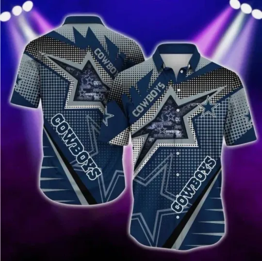 Discover football Dallas Cowboys Hawaiian Shirt Beach Gift For Fans. football Hawaiian Shirt