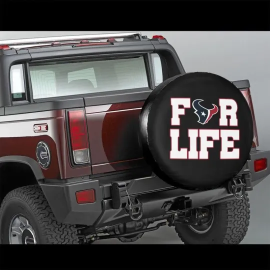 Discover Houston Team Texans Spare Tire Cover