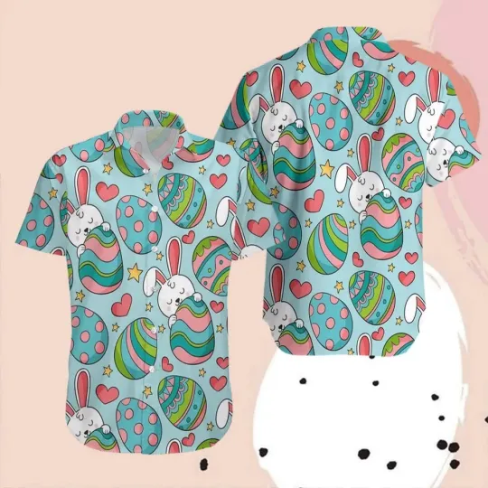 Discover Easter Day 3D Hawaiian Shirt Men Women Aloha
