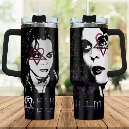 Discover New HIM Band  40oz Tumbler Gift For Fans  SK397