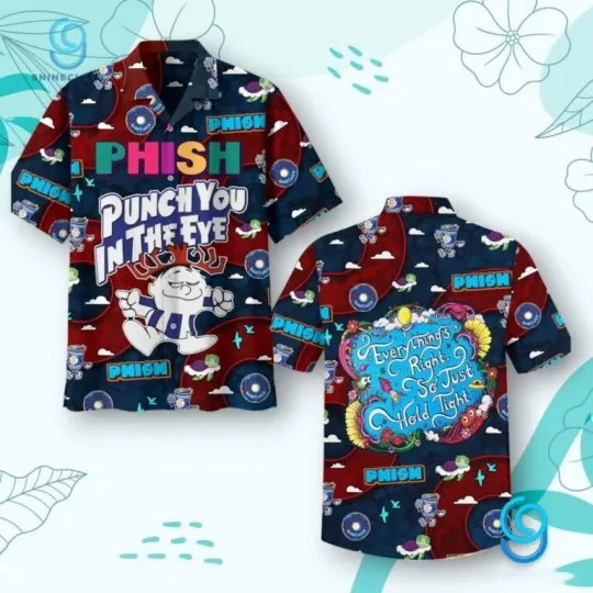 Phish Punch You In The Eye Hawaiian Shirt