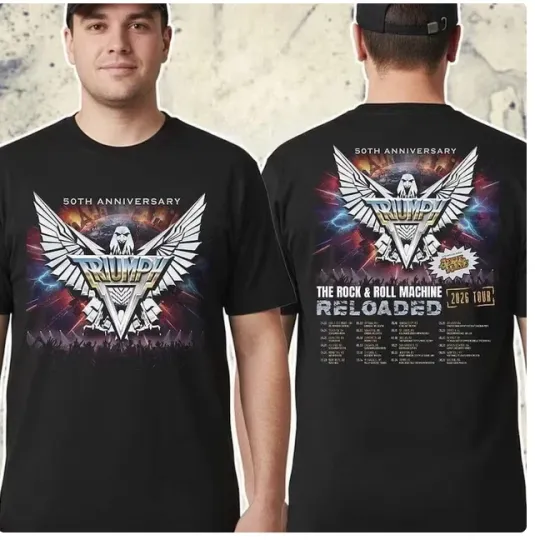 Discover Trivph 50th Anniversary 2026 Tour T-shirt