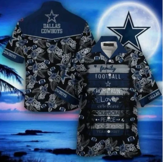 Discover football Dallas Cowboys Hawaiian Shirt Family Football, football Hawaiian Shirt