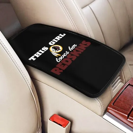 Discover "This Girl Loves Her"Washington Redskins Car Armrest Cushion Center Pad