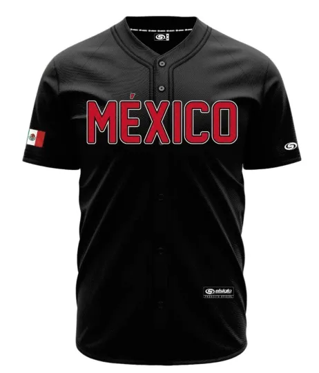 Discover (Black) (RED LETTERS) mexico Jersey