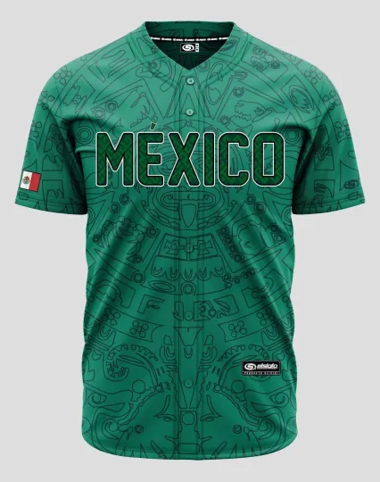 (Green) Aztec México Jersey
