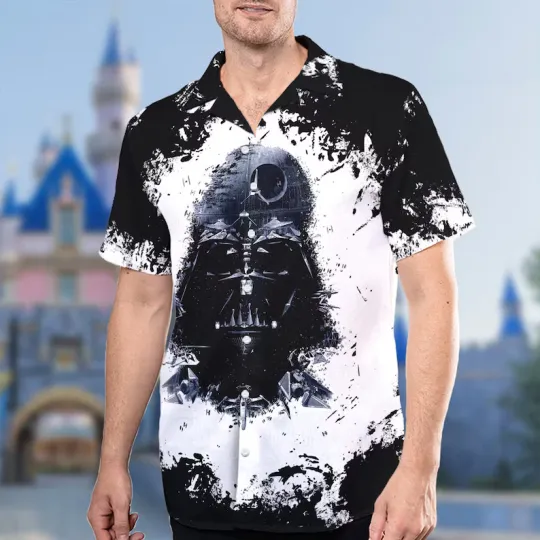 Discover Disney Star Wars Darth Vader So Cool Black Villain Hawaiian Shirt