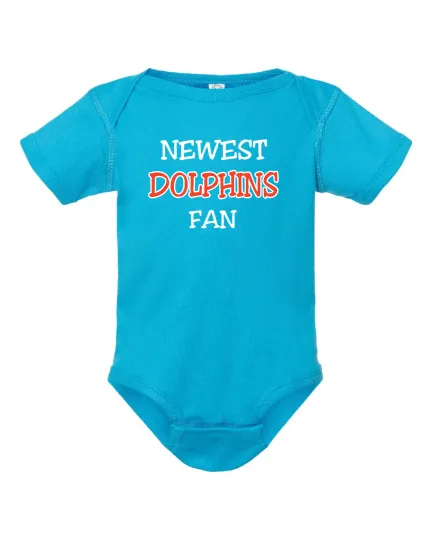 Discover Newest Miami Dolphins Fan Baby Bodysuit